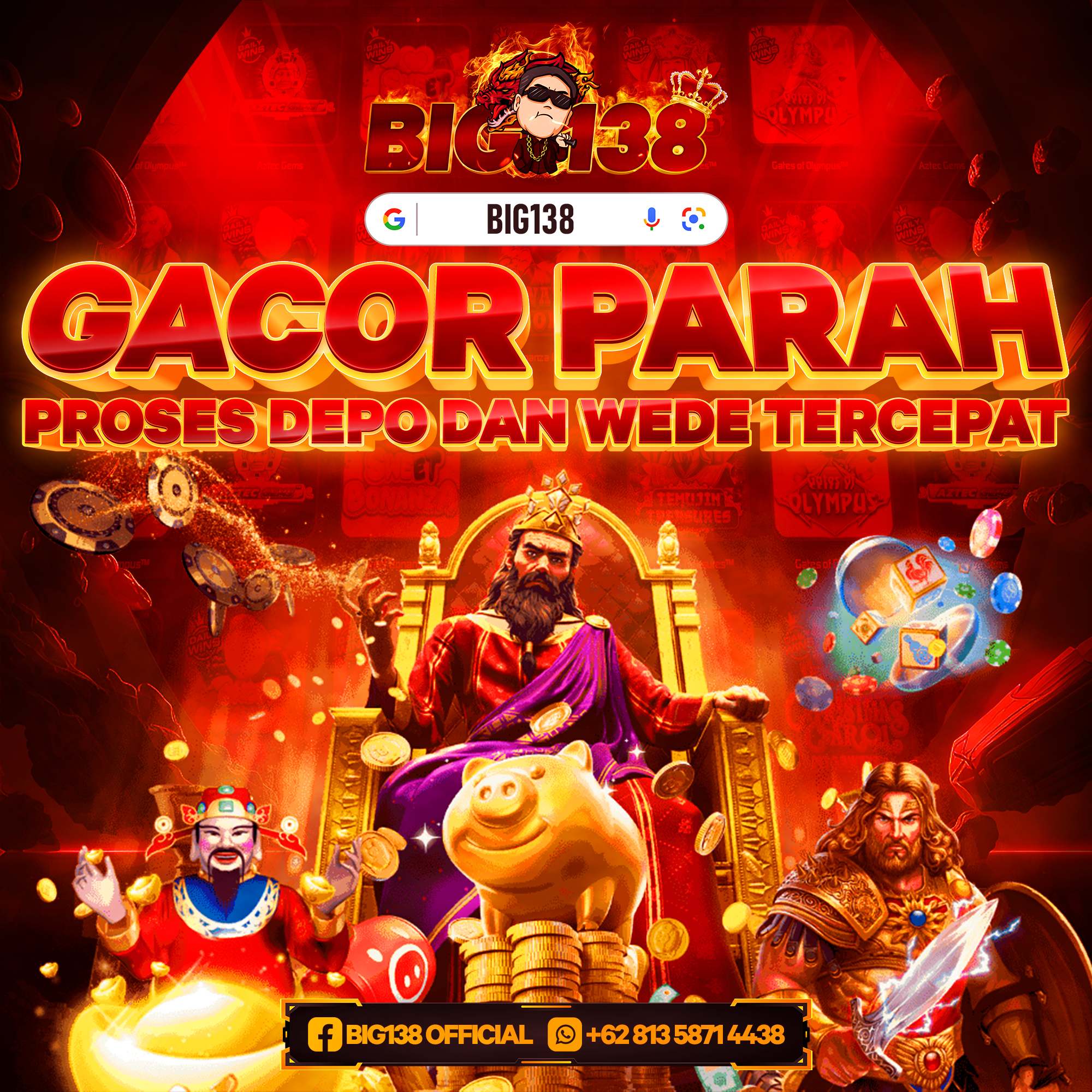 Big138: Rekomendasi Slot Online Gacor Setiap Hari